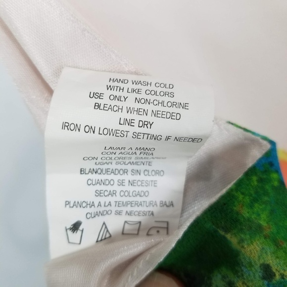 Margo & Sebastian Pink Pleated Floral Mini Dress - Picture 5 of 6